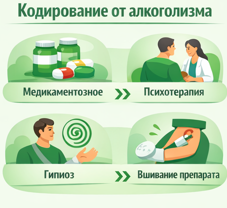 кодирование от алкоголизма в Александровске Санати